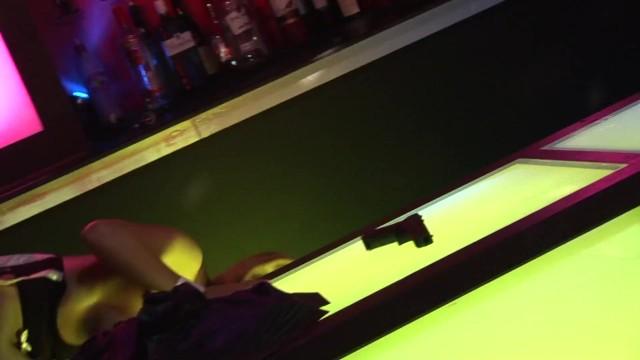 Gay Cut Sexy Pole Dancer Girls Fuck Customer inside the Bar Swingers