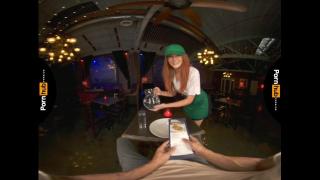 CzechTaxi VR 180 - Barista Offers you the Creampie Interacial
