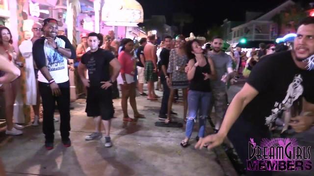 OnOff Gorgeous Exhibitionists & Swingers Party Hard in Key West Girlfriends - 1