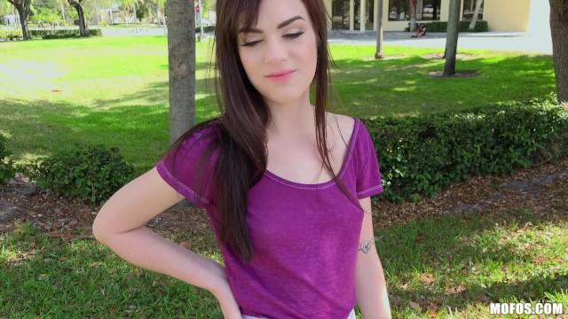Mofos-Piper is about to get her Tight Pussy Stretched out in Public - 1