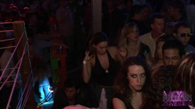 Sweaty Spring Breakers Bump and Grind on Night Club Dance Floor - 2