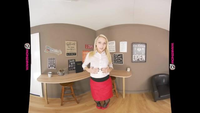 AdultGames Young Employee WANKS OFF the Coffee Shop Boss (VR 180 3D) Thisav