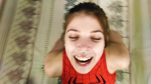 Xvideps Cosplay Girl POV Fuck with Cumshot Granny - 1