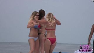 Virgin Big Tit Bikini Girls Party Hard in the Atlantic...