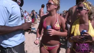 Jacking College Coed Bikini Girls Party Hard on the Beach in Texas TubeZaur