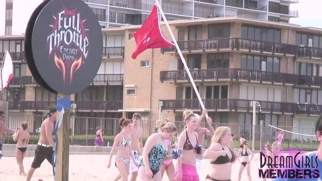 Bikini Clad Freaks Party Hard on Spring Break in Texas - 1