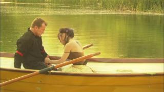 Romance Cum on my Black Stockings: a Romantic Hard Fuck on a Kayak Outdoors in Time Leggings