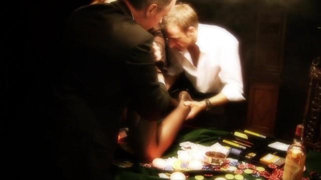 Pretty MILF get Gang Bang by Play Mate's Big Cock after Playing Poker - 2
