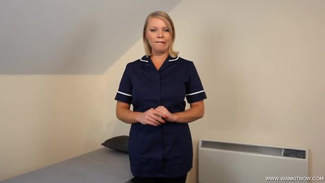 Nurse wants your Cum, so she provides the Stimulation while you Wank - 2