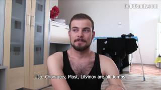 Indonesia BIGSTR- Hunk Czech Guy Sucks Big Dick to Pay his Debts and he Likes it Boquete