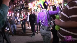 GirlfriendVideos Nadia Nitro Gets Naked & Gets other Girls Naked at Mardi Gras Exgf