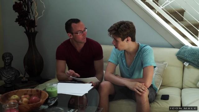 Alex Hawk has Sex with his Hot Roommate Billy Santoro - 1