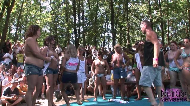POV Bikini Contest at Nudist Resort Gets Wild & everyone Gets Naked SecretShows