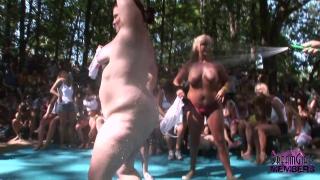 Gay Straight Boys Bikini Contest at Nudist Resort Gets Wild...
