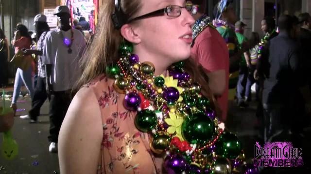 Hot Legit Girl next Door Types Expose Tits Ass & Pussy at Mardi Gras - 2