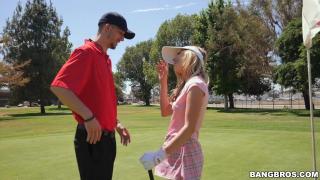 Monique Alexander BANGBROS - Teen Karla Kush is a Lousy Golfer, but a Good Lay! Spycam