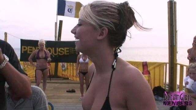 Euro Normal Spring Break Bikini Contest Turns into Wild Freaky Sex Show Pt 1 Mamada