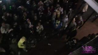 Bongacams Awesome Big Tit Balcony Flashers at Mardi Gras HibaSex