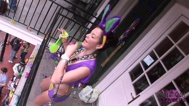 The Freaks come out during the Day at Mardi Gras - 2