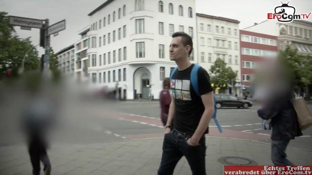 Beeg German Normal Girl next Door ask for Sex at Street in Berlin Amateursex - 1