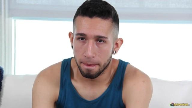 Straight Latino Desperate for Cash Gets his Asshole Fucked by Casting Agent - 1