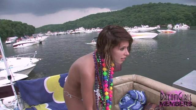 Wild Lake Party with Awesome Naked Dancing Girls - 2