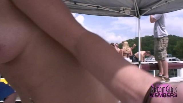 Tattoo Girls Party Naked in Front of a Huge Crowd in the Ozarks Livecams - 2