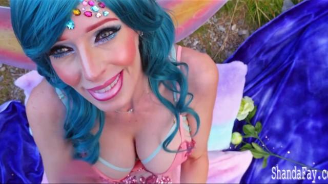 Hot Girl Porn MILF Shanda Fay Cocksucking Princess Fairy!! Marido