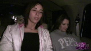 Fuck Dollar Store Trip with two Flashing Sisters Transexual