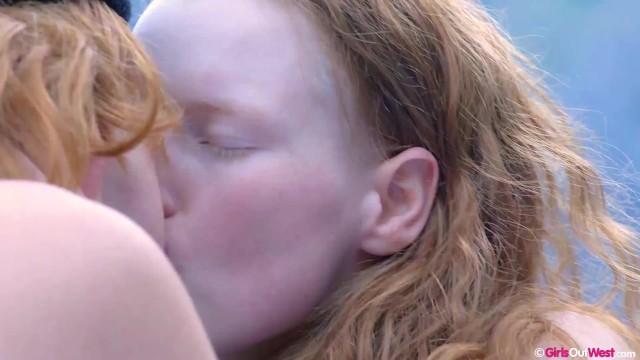 Oral Sex Porn Lesbian Redheads with Hairy Cunts and Armpits Fuck Outdoors Work