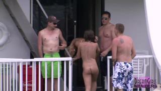 Free Petite Porn Teen Freaks Party Naked at Awesome Ozarks Boat Party Woman Fucking