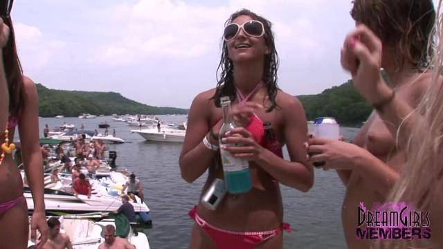 18 Porn Hot College Teens Party Naked in the Ozarks Clip