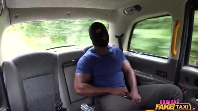 Plump Female Fake Taxi - Masked Robber Fucks Sexy MILF Brooke Jameson Amateur Cumshots - 1