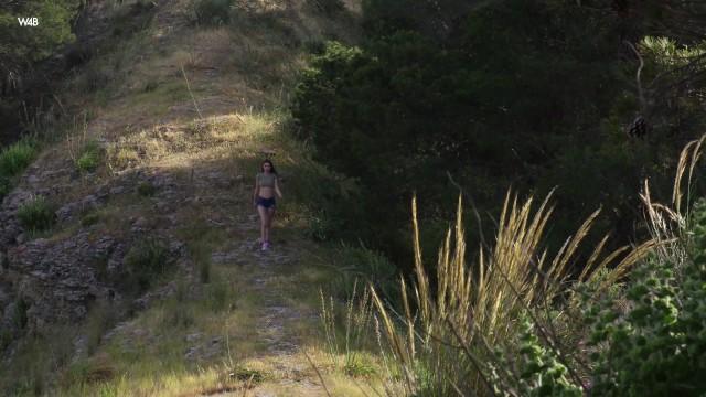 W4B Relaxing Orgasm after Long Hiking with Milla Azul - 1