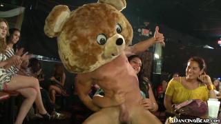 Hot Teen DANCING BEAR - Male Strippers Slingin' Cock at Crazy CFNM Party Milf Porn