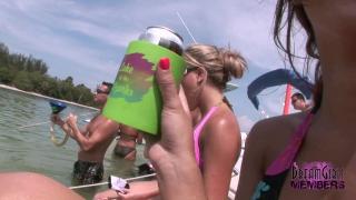 Tara Holiday Two Innocent Teens Flash their Perky Titties at a Boat Party Gay Broken