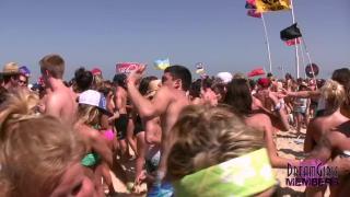 Qwertty Pre Corona Beach Bash with Hot Bikini Freaks Part 1 SinStreet
