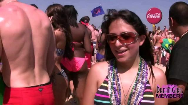 Pre Corona Beach Bash with Hot Bikini Freaks Part 2 - 1
