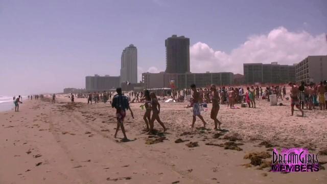 Pre Corona Beach Bash with Hot Bikini Freaks Part 2 - 2
