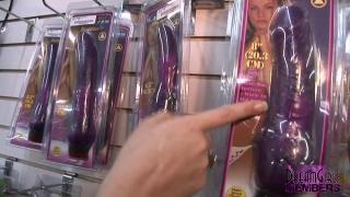 21Naturals Convicted Killer Sunny Dae Dildos herself in a Porn Store Amatuer