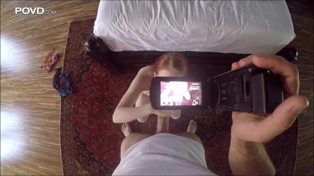 POVD - Teen Redhead Step Sister Dolly little makes an Amateur Home Video - 2