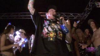 Hard Girls Dance Topless with Vanilla Ice during a Concert Blow Jobs