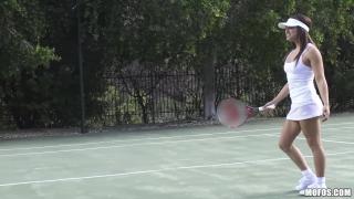 Freeporn Mofos - Naughty Latina Sara Luvv Stops Tennis Lesson to please her Wet Puss Ass Fuck