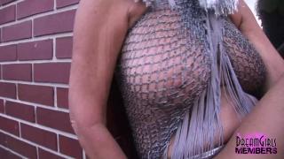 Boys Sexy Costumes Body Paint & Giant Bare Tits in Key West Porndig