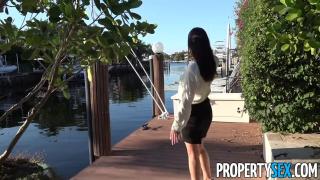 Tranny PropertySex Real Estate Agent with Amazing Butt Fucks Home Buyer Naturaltits