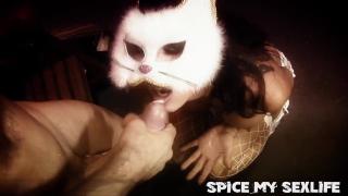 Gym Spice my Sexlife - Cat Play Babe Banged on Park Bench like a Stray Forbidden