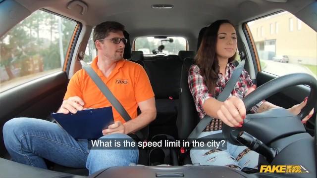 Fake Driving School - Naughty Kristy Black went for Drive Lesson & Fucks the Driver - 2