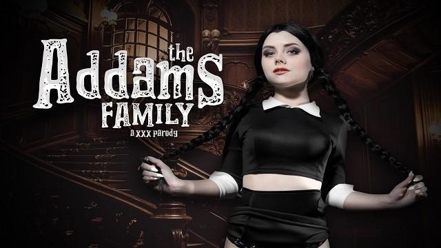 Petite Teen Wednesday Addams is Kinky and Dark like the Rest of Family - 1