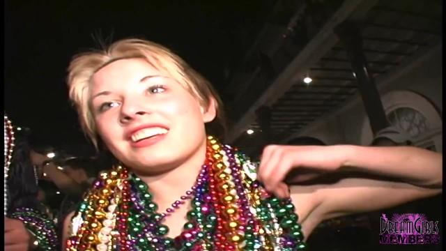 GiganTits Real Tits & Real Pussy Bared on Bourbon St in new Orleans Gay Cumshot - 2