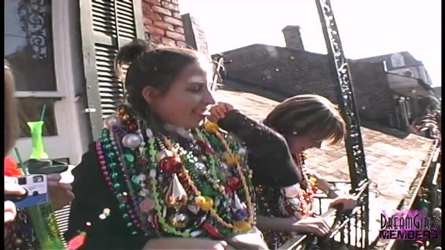 Big Tiity Freaks Earn Big Beads at Mardi Gras - 2